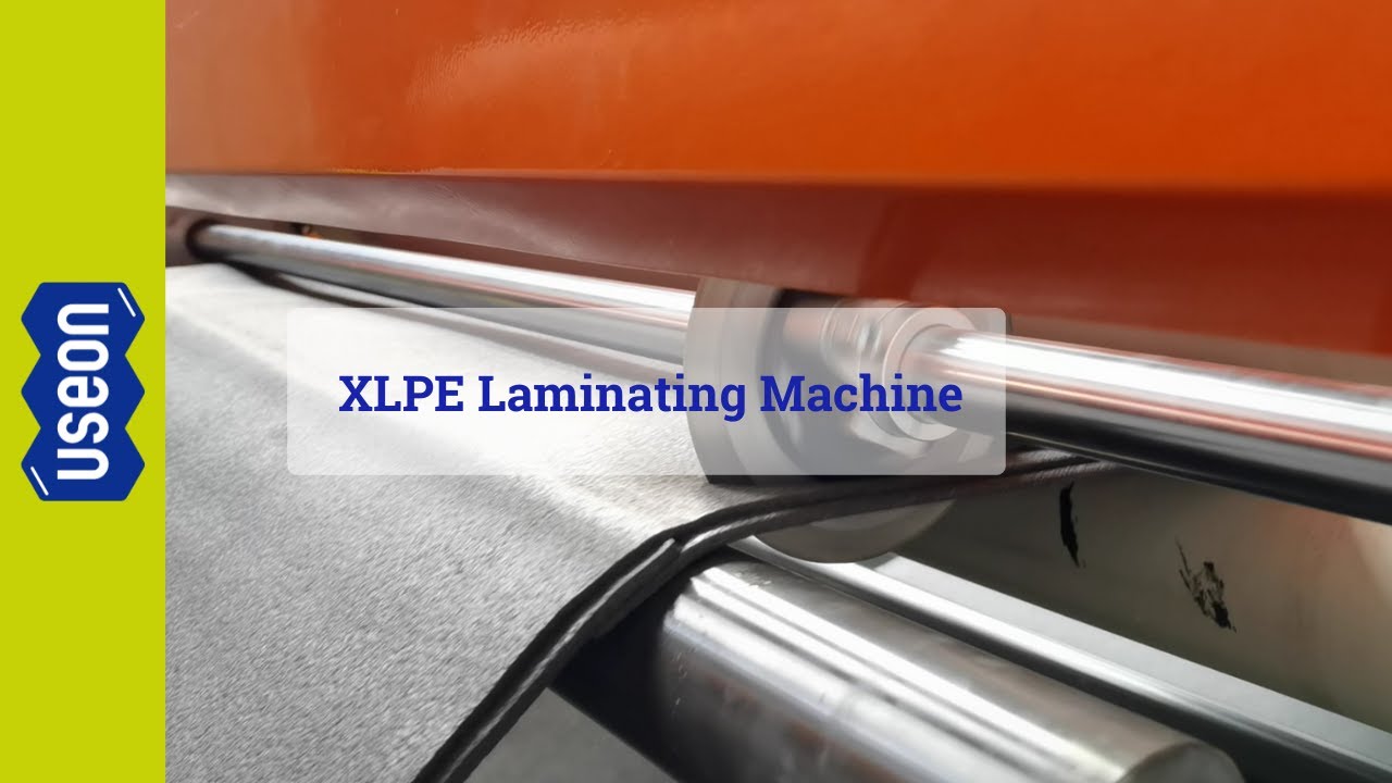 XLPE laminating machine (Factory Test) - USEON