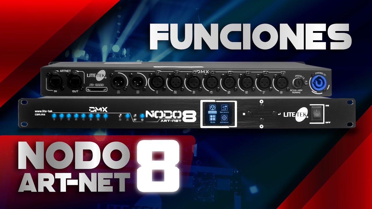 Nodo Art Net 8 - Lite Tek