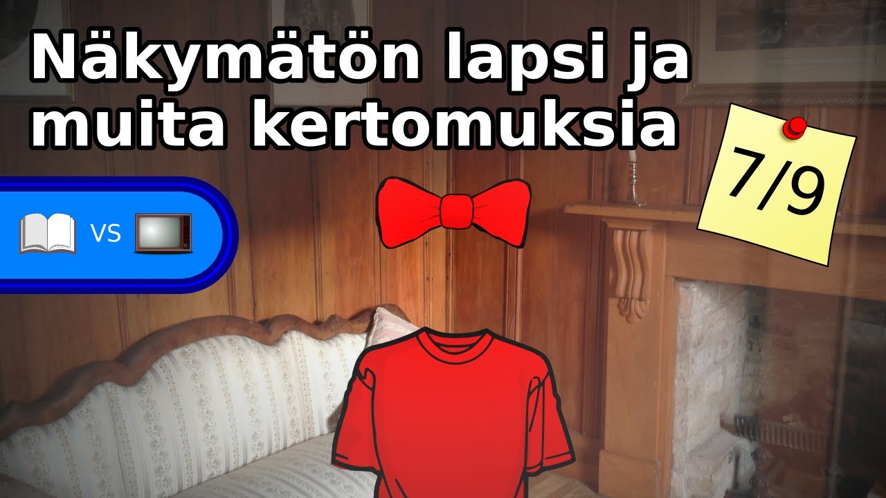 Näkymätön lapsi ja muita kertomuksia (7/9) - Kirja vs animaatio