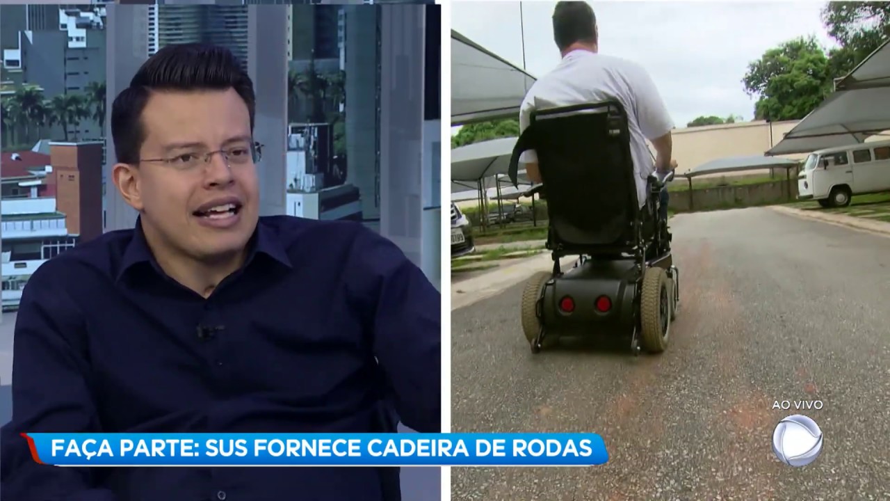 Faça Parte: Veja como cadeiras motorizadas são fornecidas pelo Sus