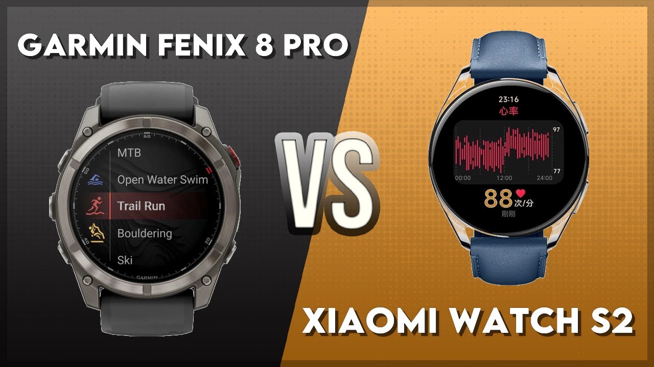 Garmin Fenix 8 Pro vs Xiaomi Watch S2 Comparison