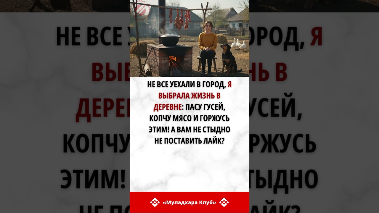 Я выбрала деревню вместо города - и горжусь этим!