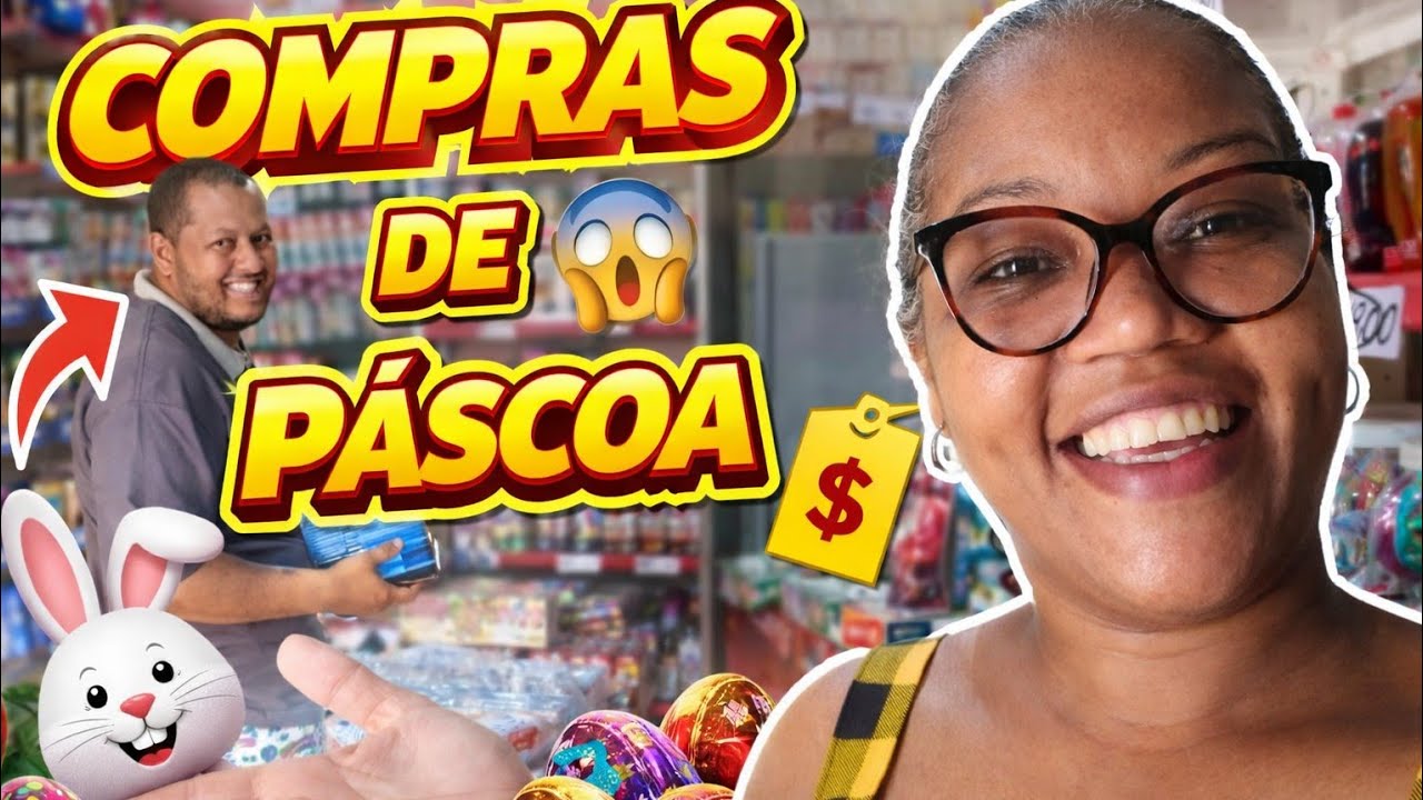 Preparativos de Páscoa 🐰 + Comprin​has + Gratidão 4 mil amigos 🙌