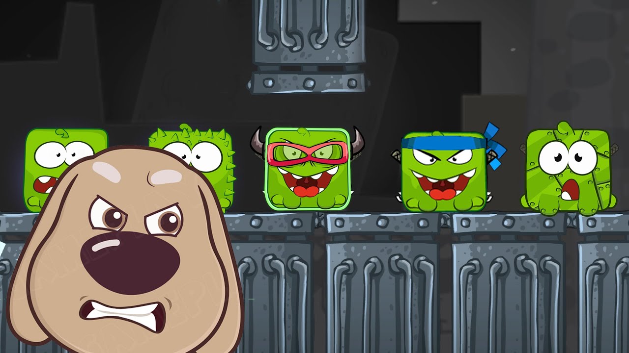 Red Ball 4 | Talking Ben Fight 5 Om Nom Bosses