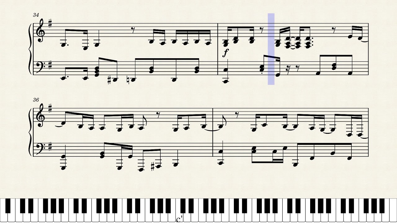 Yoh Kamiyama - Laundry | Piano arrangement