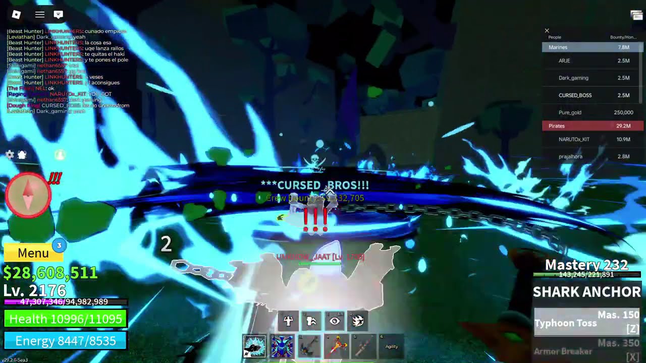 Doing pvp with my brother (Blox Fruits)
