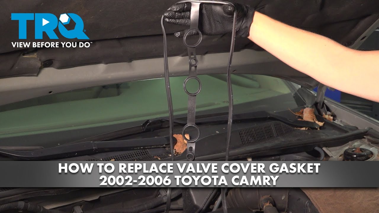 Как заменить прокладку клапанной крышки Toyota Camry 2002-2006