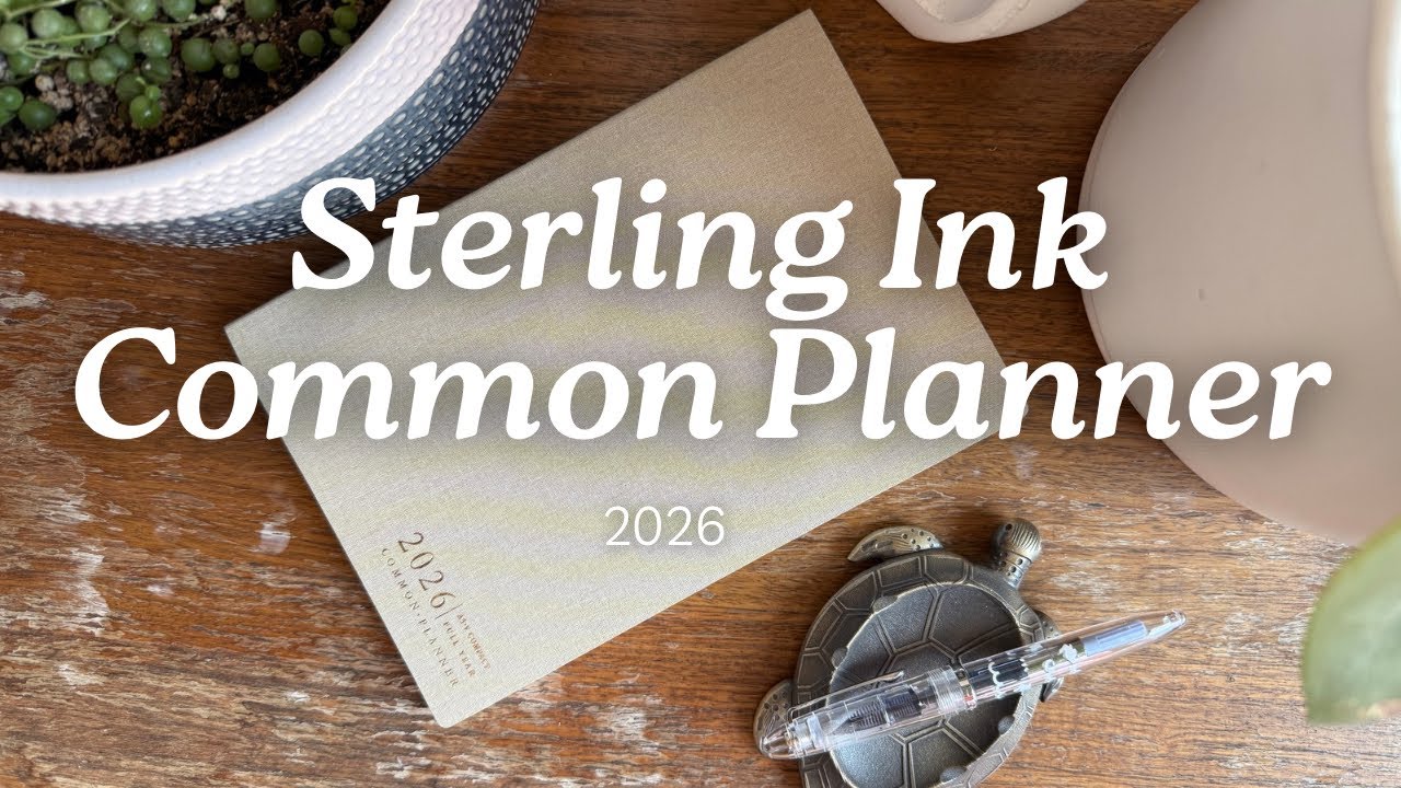 My new work planner - Sterling Ink Common Planner