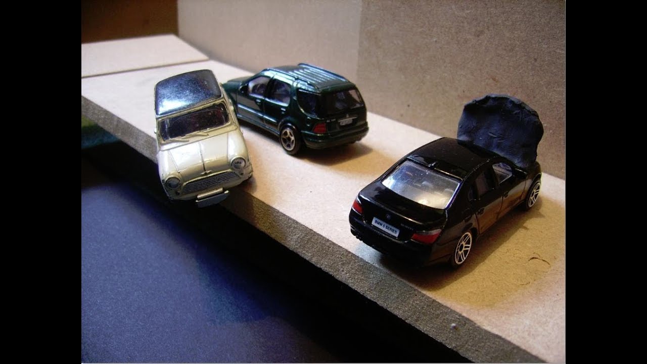 Stop motion car chase 1