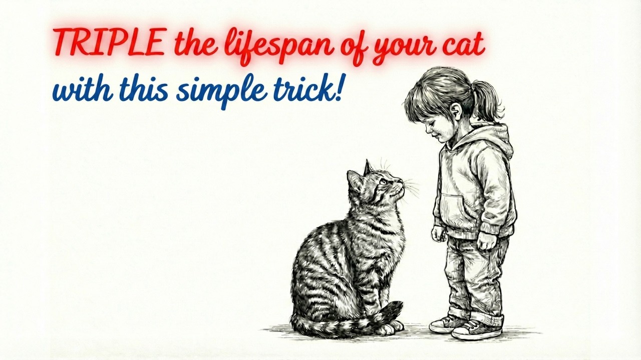 TRIPLE Your Cat's Lifespan With This ONE Simple Trick! 😱🐱