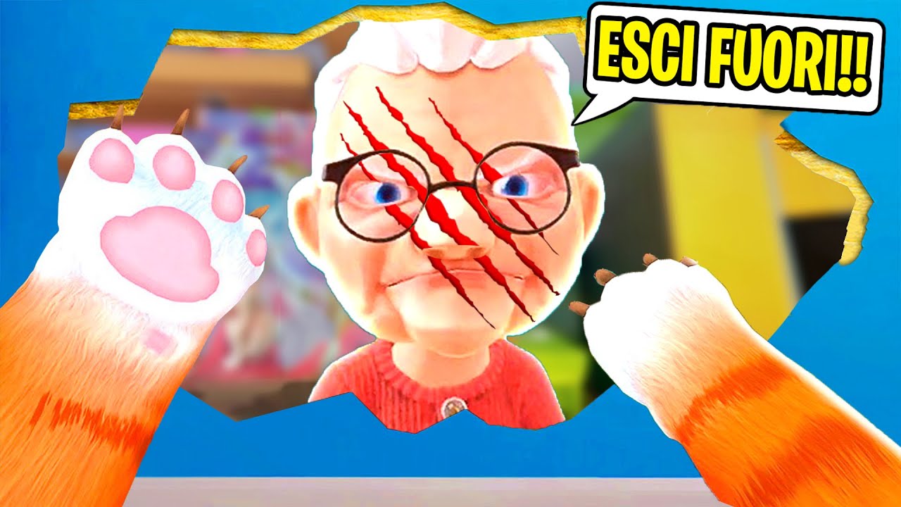 NASCONDIAMOCI DALLA NONNA IN UNA STANZA SEGRETA COME GATTO CATTIVO!! I am Cat (VR)