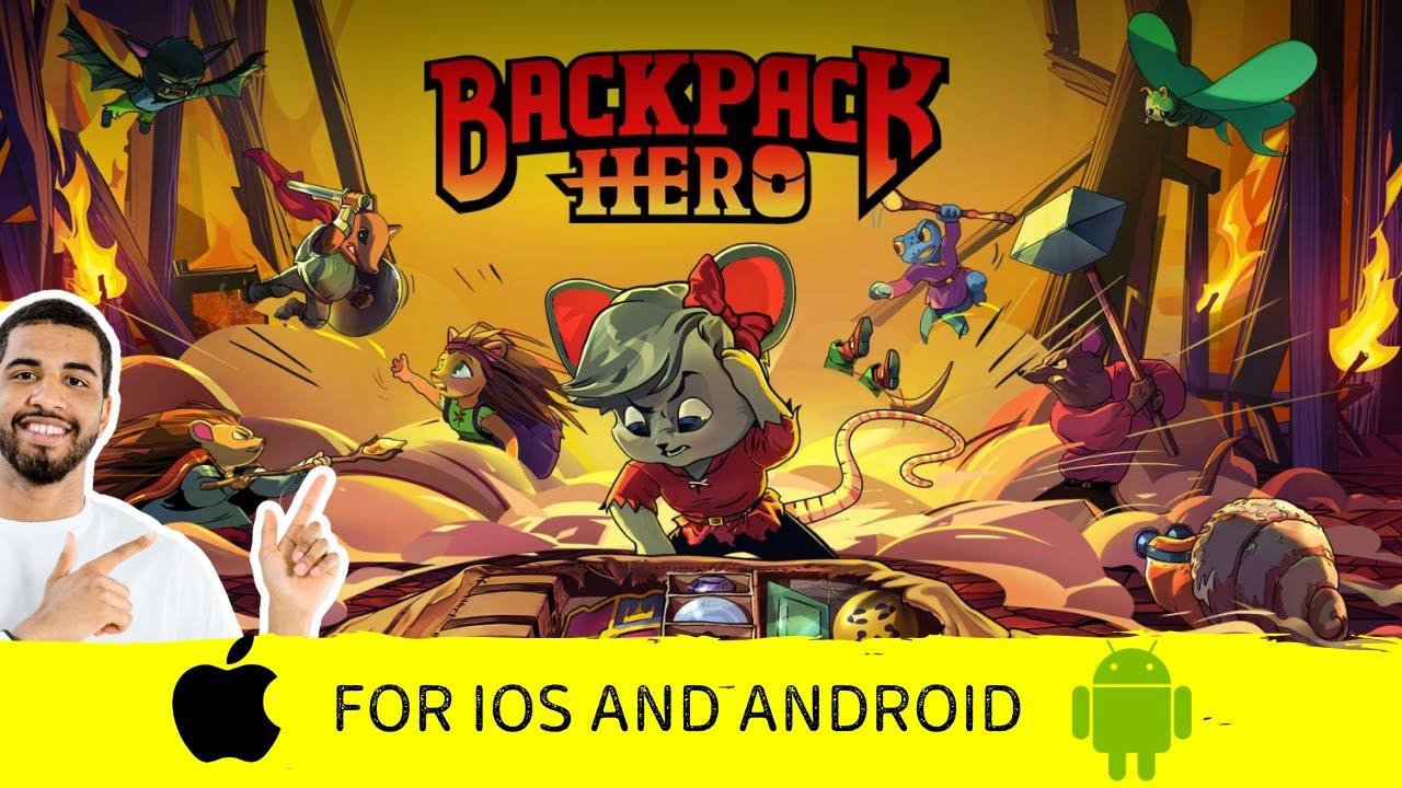Backpack hero for iOS and Android. 2025 Update