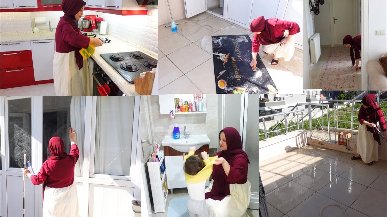 لمعت البيت🧹يومي المتعب من الصبح لليل🤪