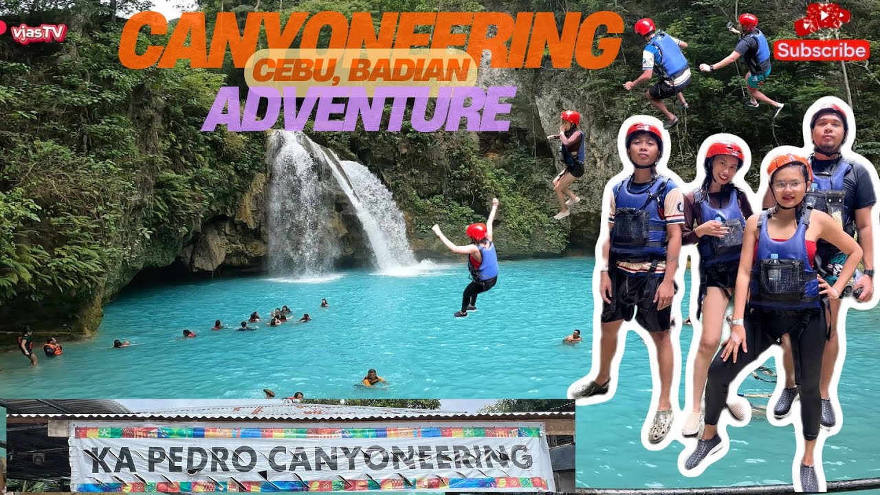 [MUST WATCH!!] Canyoneering Adventure in Badian [4K], Cebu| 082424