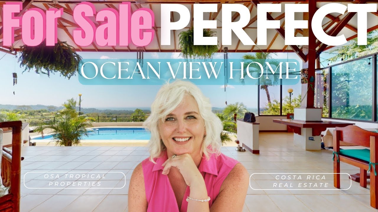 Expansive Ocean View Home in Costa Rica | FOR SALE $719,000