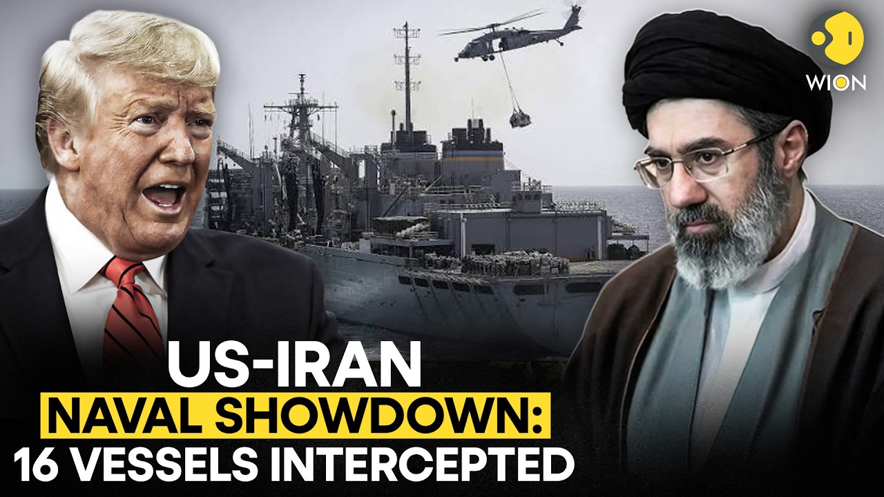 US-Iran War: US Navy Intercepts 16 Ships Trying to Break Iran Blockade | WION Originals
