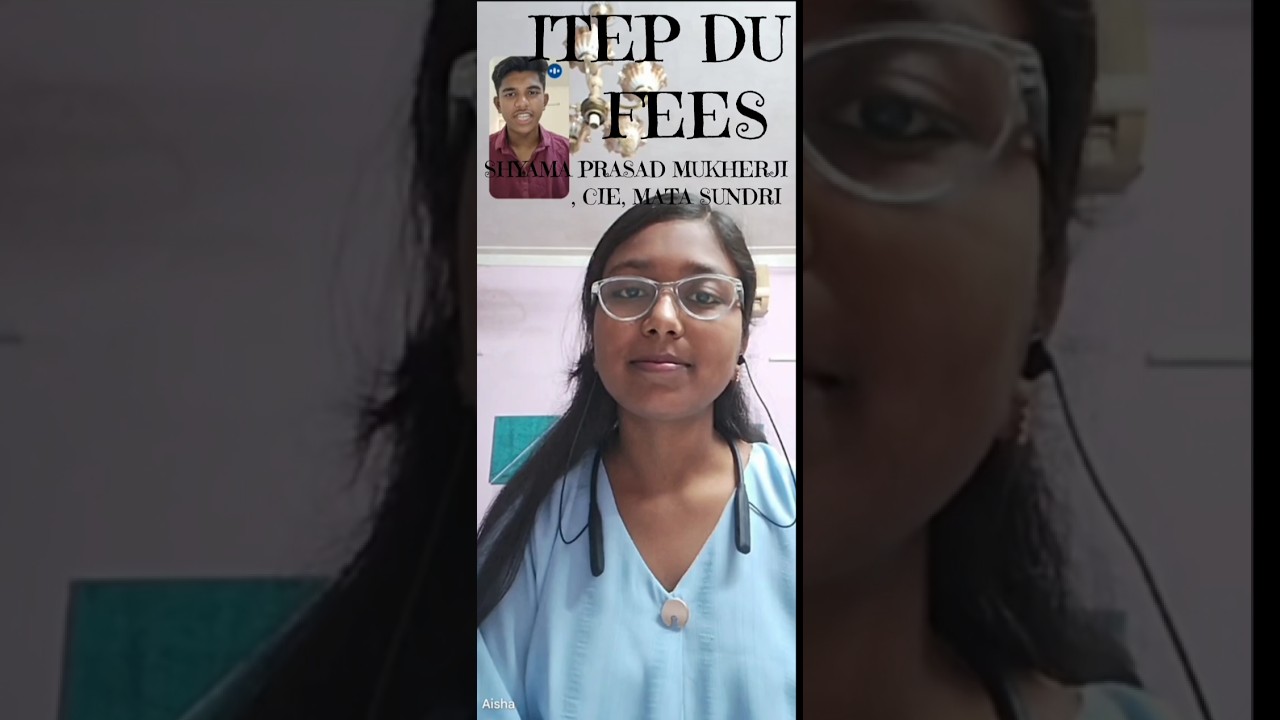 ITEP fees structure of Delhi university|CIE|SPM|NCET|#itep #education #ncet @ITEPSTAR