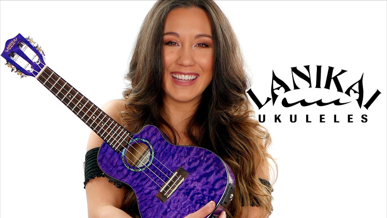 PURPLE UKE! Lanikai Quilted Maple Concert and Tenor Review