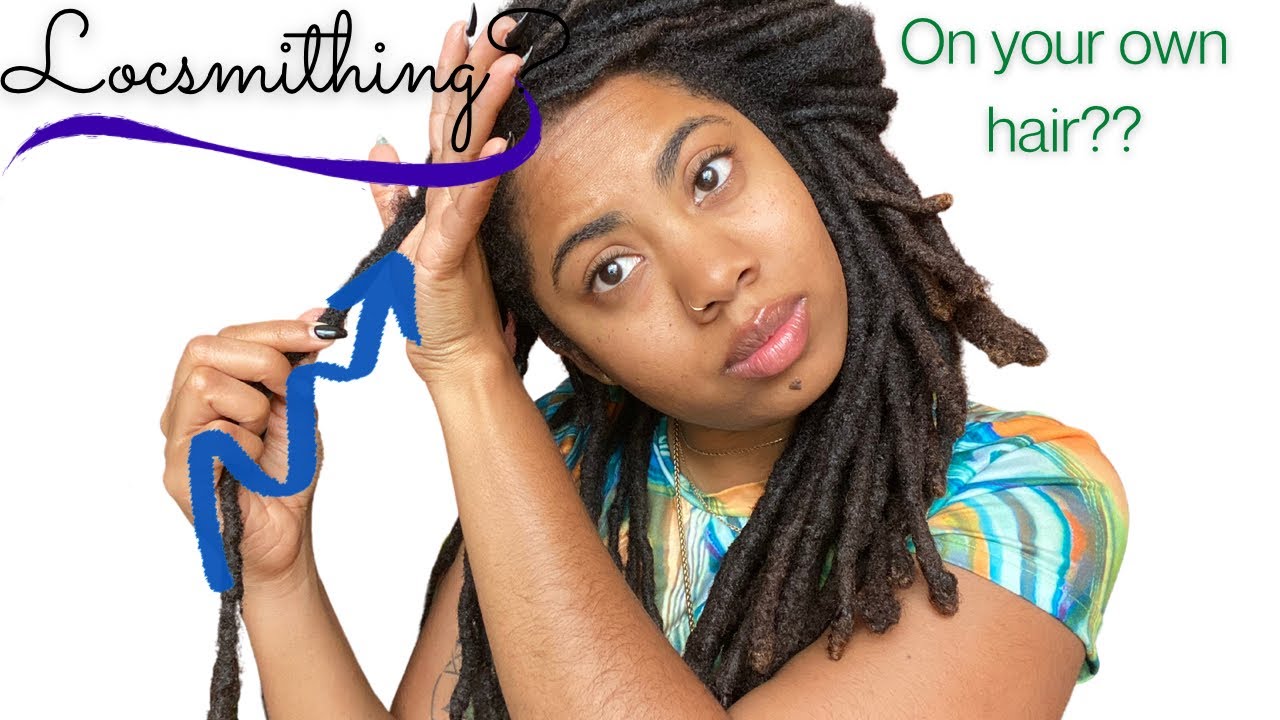 How To: Manage LOC Frizz w/o Retwisting 💆🏽‍♀️|| Locsmithing Tutorial