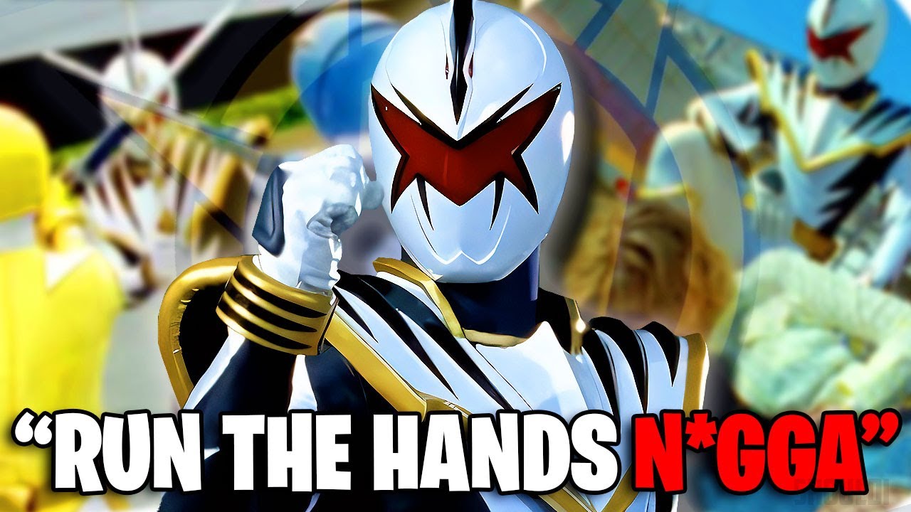 the WHITE RANGER needs to be BANNED from POWER RANGERS..