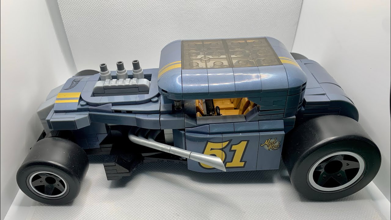 Hot wheels mega mod rod 641 pcs review and build