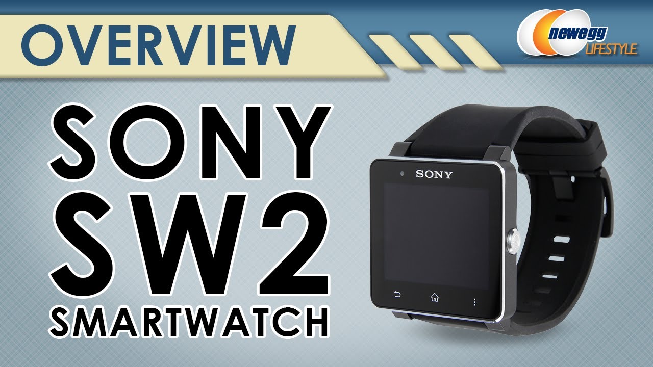 Sony SW2 Black SmartWatch 2 Overview - Newegg Lifestyle