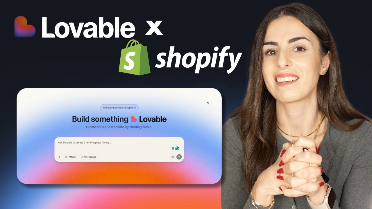 Lovable + Shopify: создайте свой магазин за считанные минуты, просто написав несколько подсказок!
