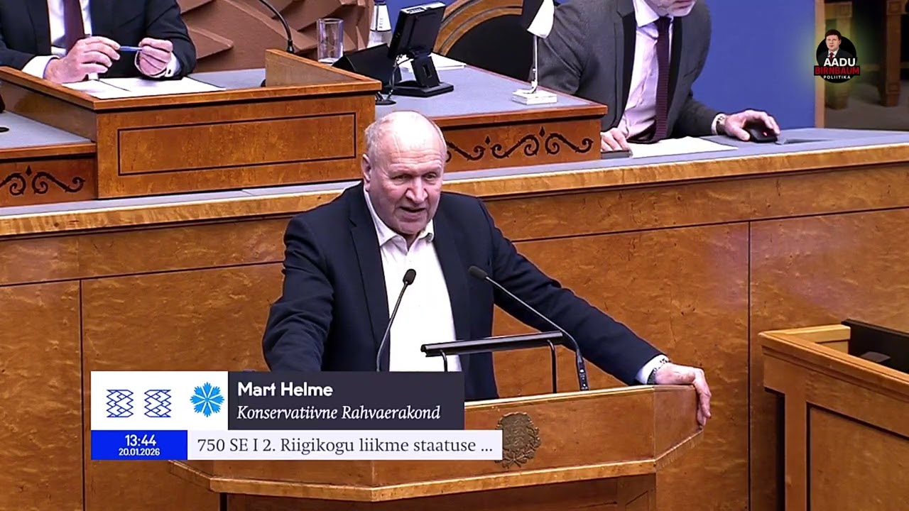 Mart Helme: Kahe tooli seadus võtab kohalikelt inimestelt võimaluse valla või linna otsustes osaleda