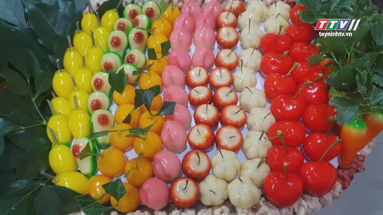 Bánh đậu xanh trái cây | MÓN NGON DÂN DÃ | Tây Ninh TV
