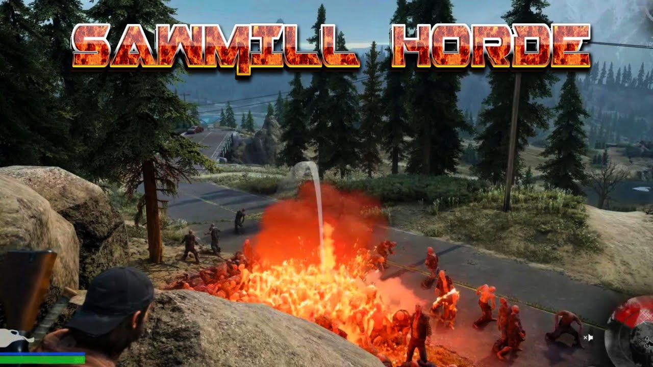 DAYS GONE - SAWMILL HORDE - EASY METHOD - NO DAMAGE