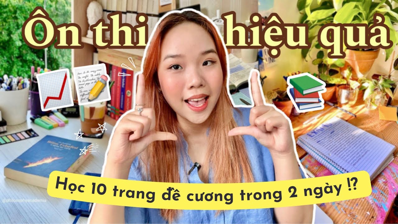 CHIẾN THUẬT ÔN THI GIỮA KỲ CẤP TỐC | Học thuộc 10 trang đề cương trong 2 ngày !!!
