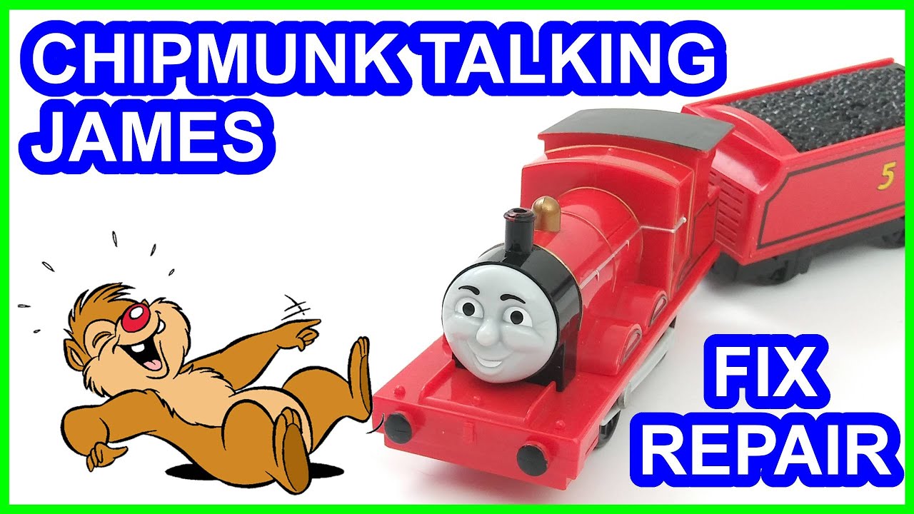 Thomas and friends Fix Repair Chipmunk Talking James Trackmaster Il Trenino Thomas y sus amigos