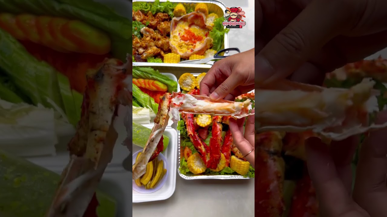 King carb in Phnom Penh by Orussey seafood 