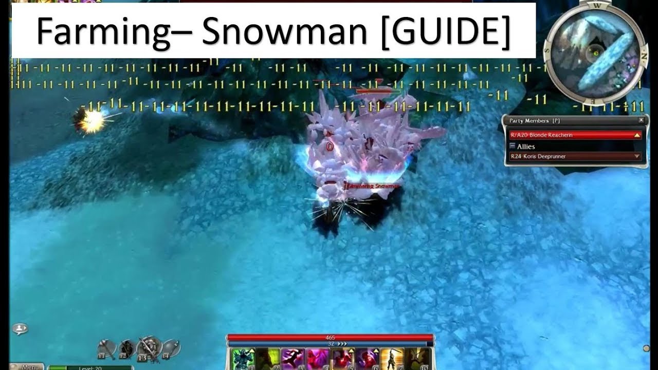 Guild Wars Farming - Snowmen [Guide]