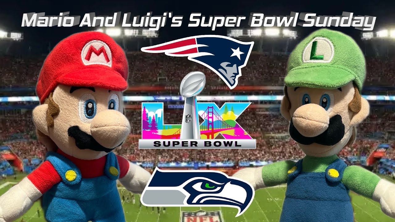 Mario And Luigi’s Super Bowl Sunday ￼- Super TJ Bros