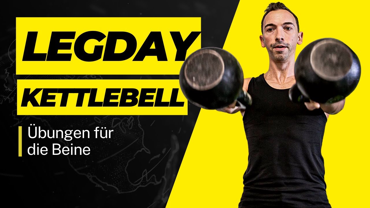 Kettlebell Übungen für die Beine + Unterkörper Workout