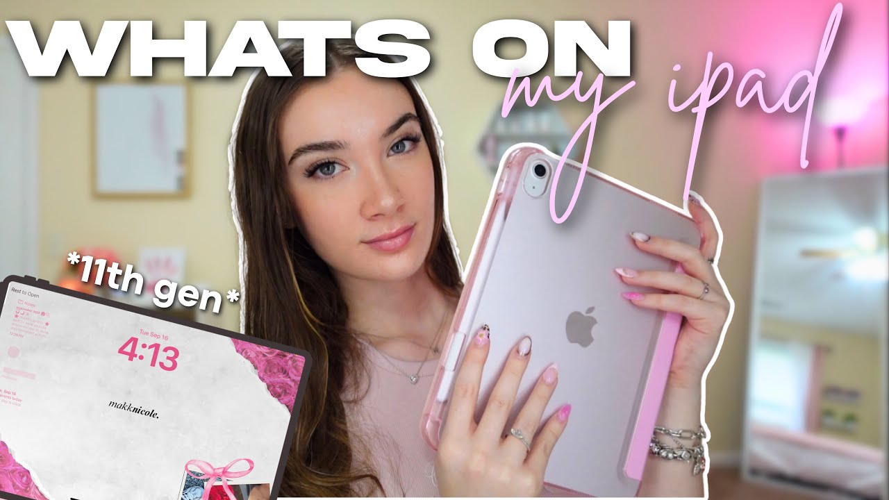 WHATS ON MY IPAD 11TH GEN (A16) | content creation, digital planning, leisure, & more!