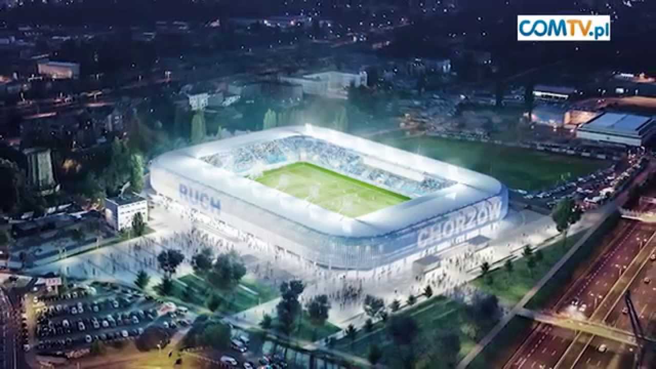 RUCH CHORZÓW Z NOWYM STADIONEM