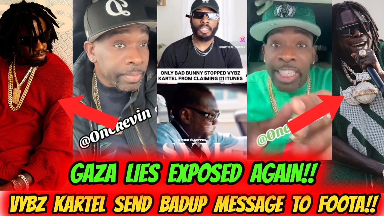 One Kevin Say Vybz Kartel Diss Foota Hype WICKEDLY!! THE PHONE CALL SAY NUH BOY!! GAZAMAN DEM LIE!!