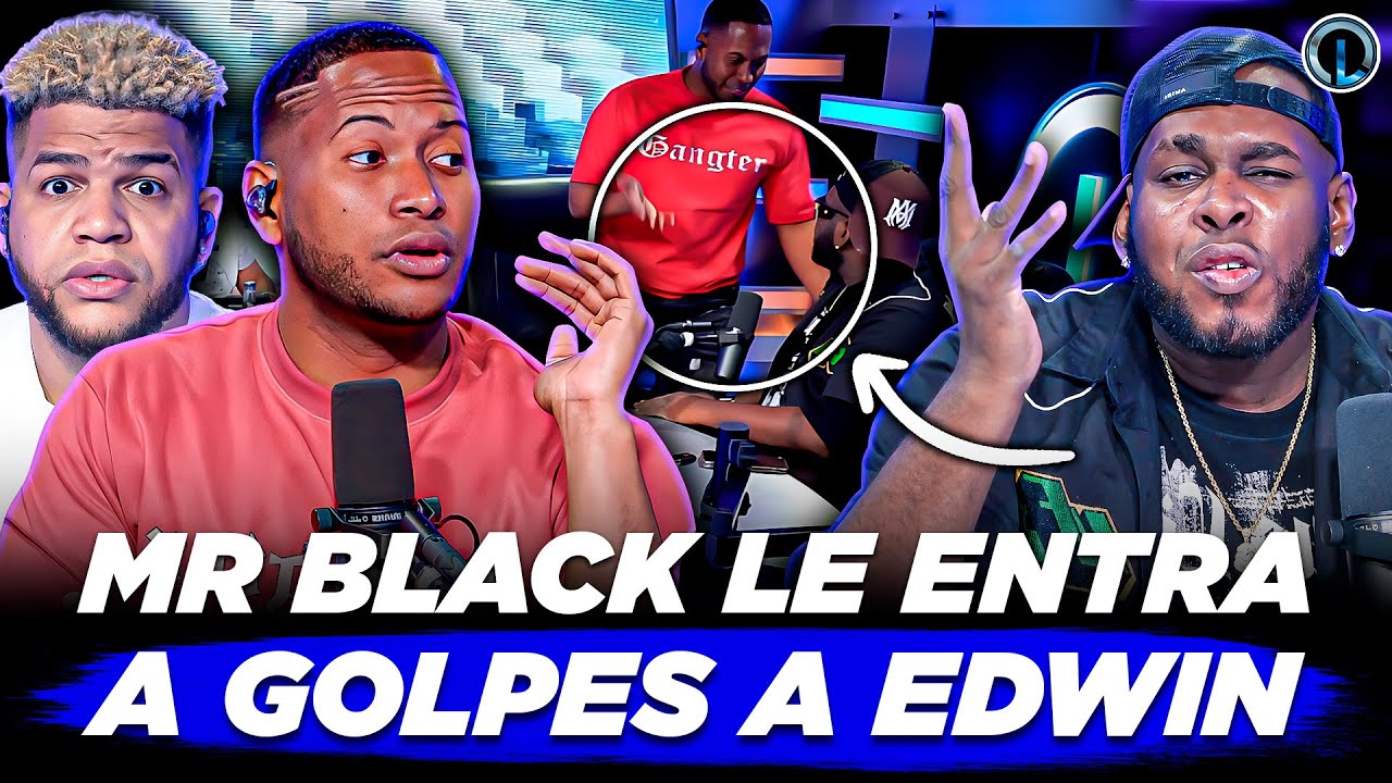 MR BLACK LA FAMA CASI LE ENTRA A GOLPES A EDWIN Y MANDA FUEGO A BULOVA “DICE BULOVA ESTÁ DEGRANAO”