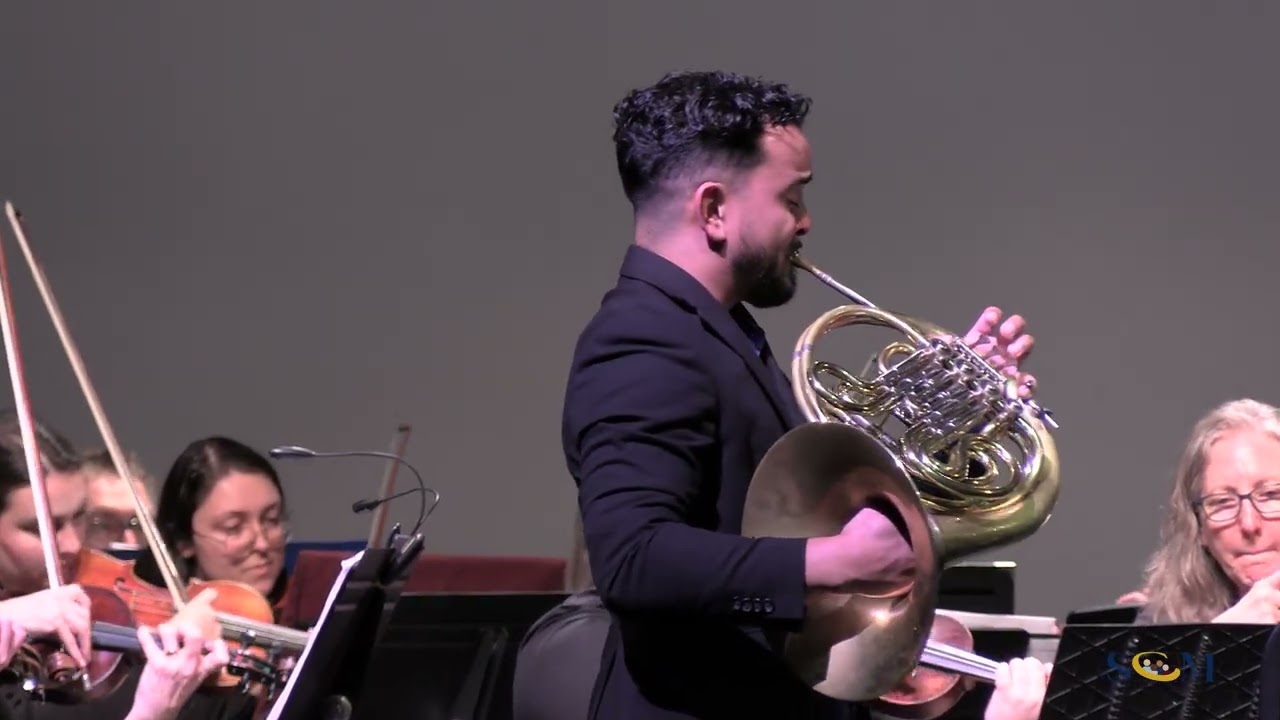 Horn Concerto No. 1 | Live Orchestra Performed by FVSO
