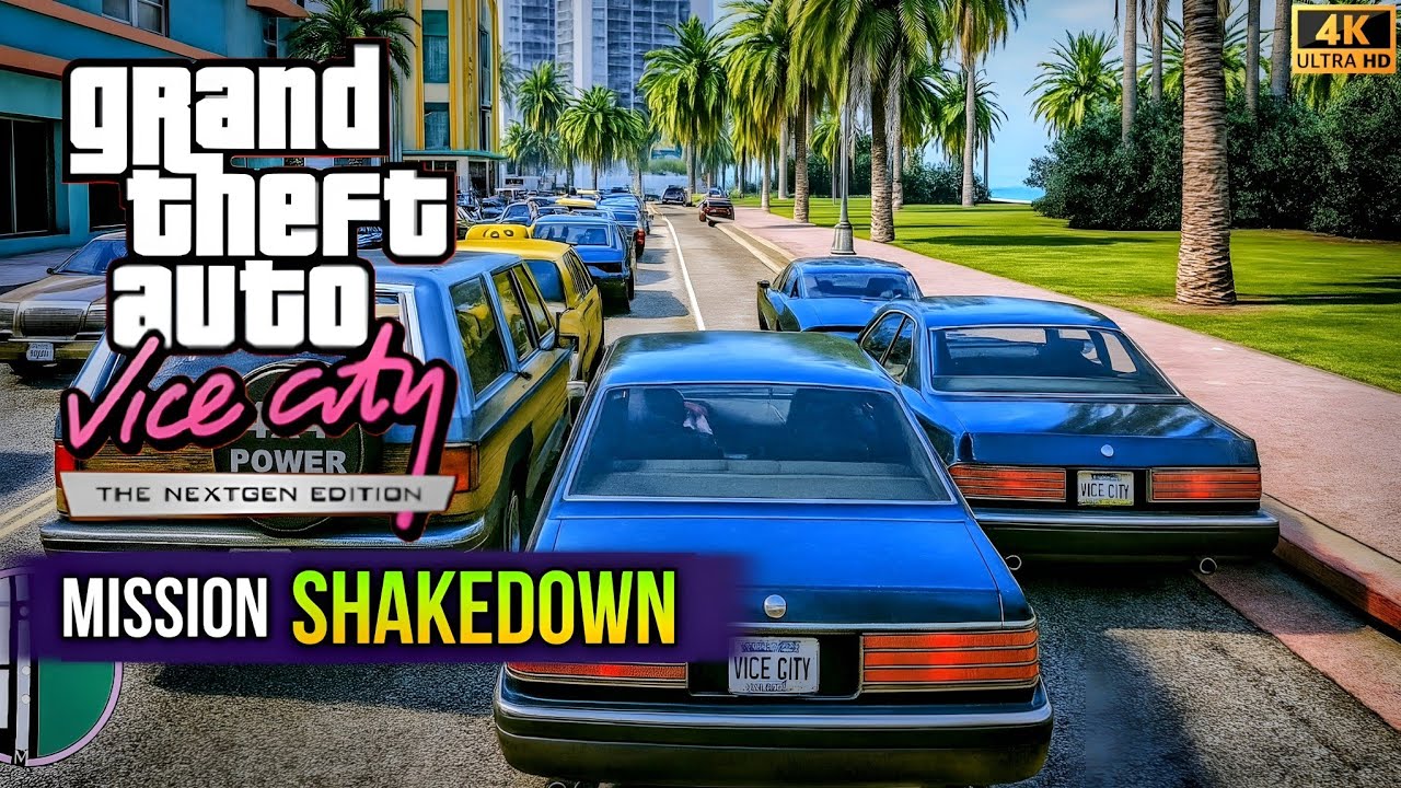 GTA Vice City Next Gen Edition &ndash; Shakedown Mission 🔥 4K UHD Gameplay | No Commentary