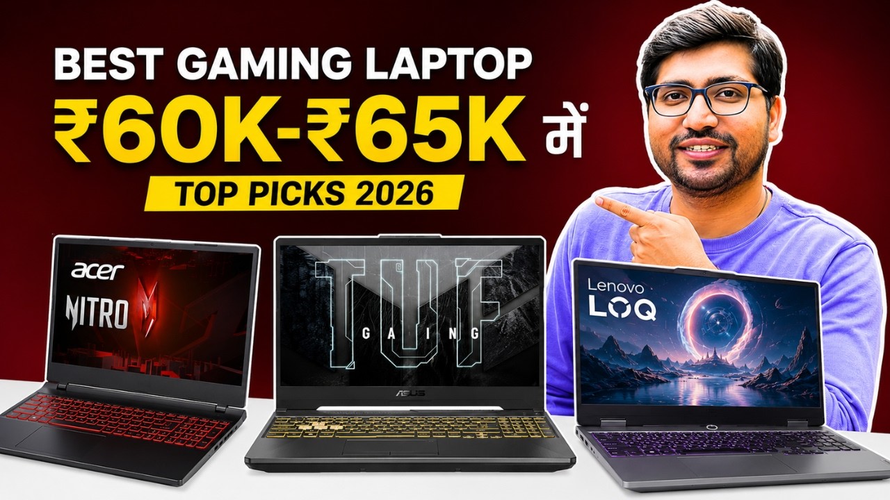 STOP Buying Gaming Laptops Under 65000 Until You See This‼️Top 3 Best Gaming Laptop Under 60000