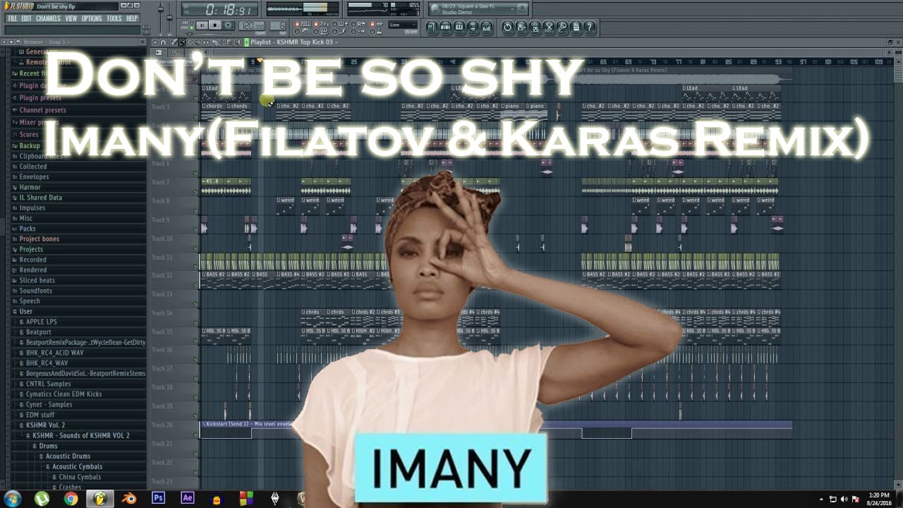 Imany - Don't Be so Shy (Filatov & Karas Remix) Cynet Remake