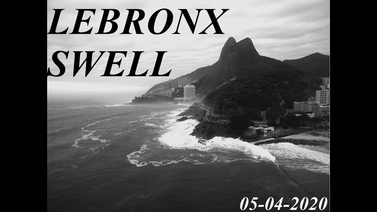 DRONE - SWELL PONT&Atilde;O DO LEBLON - RJ 05/04/2020 LEBRONX