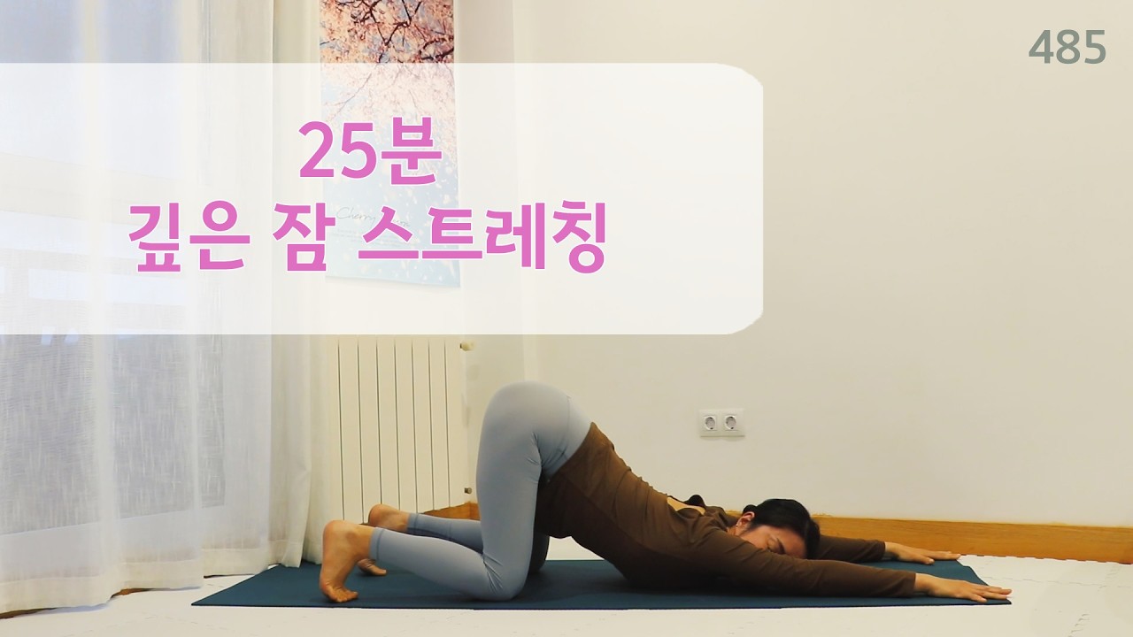 깊은 잠 스트레칭 / 요가은485 숙면 요가