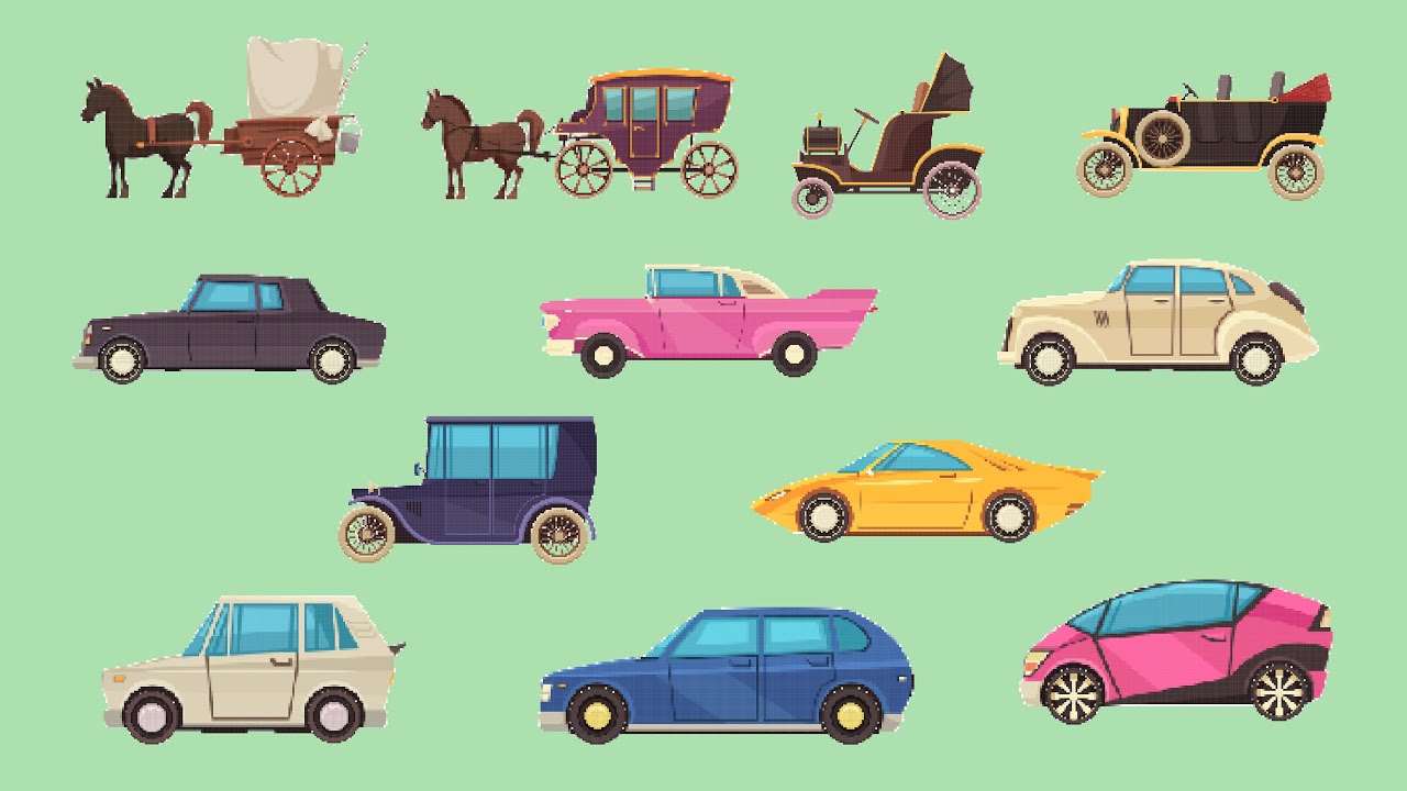 Let&rsquo;s Learn Pixel Art Evolution of Vehicles - Maomao's Picture Show!