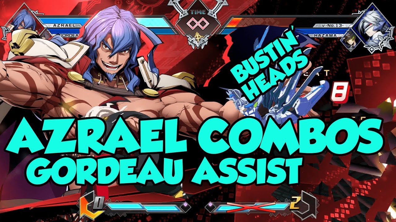 BBTAG - Azrael - Combos with inputs