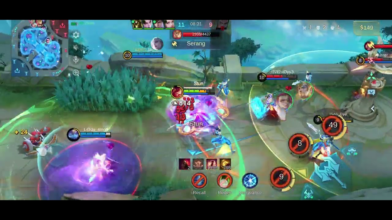 Dimasa Troll Cukup Main Santai #mobilelegends #roamsupport #mlbb #roam 