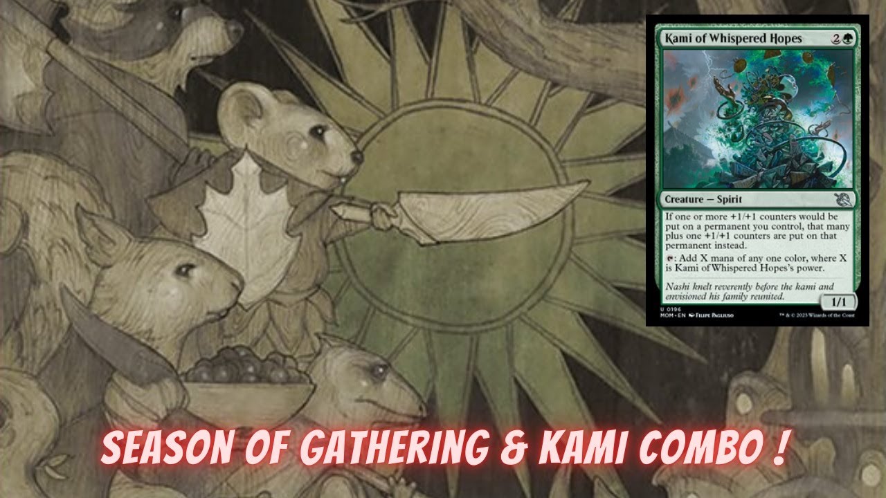 MTGA HISTORIC｜MONO GREEN KAMI COMBO